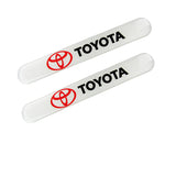 Toyota Set LOGO Emblems with Keychain Tire Wheel Valves Silver Air Caps - US SELLER