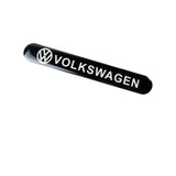 Volkswagen VW Black Car Door Rear Trunk Side Fenders Bumper Badge Scratch Guard Sticker New 2pcs