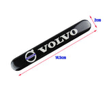 Volvo VOLVO Black Car Door Rear Trunk Side Fenders Bumper Badge Scratch Guard Sticker New 2pcs