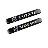 VOLVO Set LOGO Emblems with Tire Valves Wheel Air Caps Keychain - US SELLER