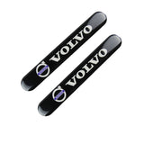 VOLVO Set LOGO Emblems with Tire Valves Wheel Air Caps Keychain - US SELLER
