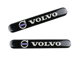 VOLVO LOGO Set Emblems with Tire Valves Wheel Air Caps Keychain - US SELLER