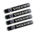 Volvo VOLVO Black Car Door Rear Trunk Side Fenders Bumper Badge Scratch Guard Sticker New 4pcs
