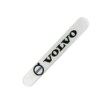 Volvo VOLVO White Car Door Rear Trunk Side Fenders Bumper Badge Scratch Guard Sticker New 2pcs