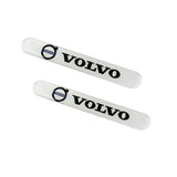 Volvo Set of S60 S80 XC70 XC90 V70 Xenon White SMD LED 6000K License Plate Lights with Fenders Bumper Badge Scratch Guards