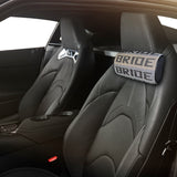 4PCS JDM Bride Racing Set Floor Mats Interior Carpets for 13-17 Honda Accord with Neck Headrest Pillows