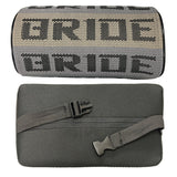 Bride JDM Gradation Fabric Racing Seat Material Neck Headrest Pillow New 2pc