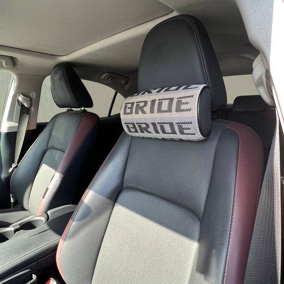 Bride JDM Gradation Fabric Racing Seat Material Neck Headrest Pillow New 1pc
