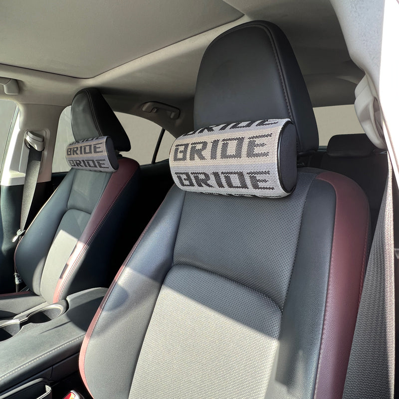 Bride RECARO Style Headrest Pillow JDM Style Bride RECARO Fabric Headrest Pillow 2 Pack Memory 438238 Bride RECARO Style Headrest Pillow JDM Style Bride RECARO Fabric Headrest Pillow 2 Pack Memory 438238