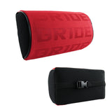 Bride Set of Red Seat Pillow & Seat Belt Cover x2