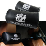 Junction Produce Set of Black Seat Pillows & 15pcs Reflective Sticker