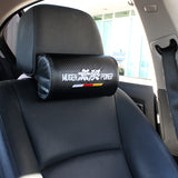 NEW 2PCS MUGEN POWER Car neck rest pillow & Car seat belt cover Set for Honda