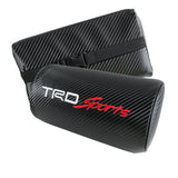 New 2pcs Set For JDM TRD Racing Car neck rest pillow & 2pcs Car seat belt cover