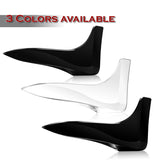 For 03-06 Infiniti G35 Coupe 2-Pcs Painted WH Rear Bumper Lip Mud Guards Polyurethane