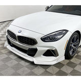 For 2019-2022 BMW Z4 G29 M-Sport 3-Pcs Painted White Front Bumper Body Kit Spoiler Lip