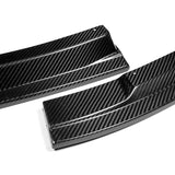 For 2016-2020 BMW M2 F87 RA-Style 3-Pcs Carbon Fiber Front Bumper Spoiler Splitter Lip