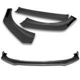 For 2021-2025 Ford Mustang Mach-E GT-Style 3-Pcs Carbon Look Front Bumper Spoiler Lip