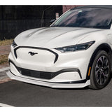 For 2021-2025 Ford Mustang Mach-E GT-Style 3-Pcs Painted WH Front Bumper Spoiler Lip