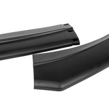 For 2021-2025 Ford Mustang Mach-E GT-Style 3-PCs Matt Black Front Bumper Spoiler Lip