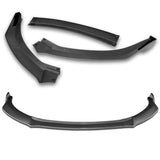 For 2014-2016 Toyota Corolla S GT-Style 3-Pcs Carbon Painted Front Bumper Spoiler Lip
