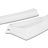 For 2011-2013 Scion TC V-Style 3-PCS  Painted White Front Bumper Spoiler Splitter Lip