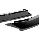 For 2020-2024 BMW 2-Series F44 Gran Coupe 3-PCS  Painted Black Front Bumper Spoiler Lip