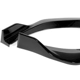 For 2020-2024 BMW 2-Series F44 Gran Coupe 3-PCS  Painted Black Front Bumper Spoiler Lip