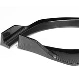 For 2020-2024 BMW 2-Series F44 Gran Coupe 3-PCS  Carbon Style Front Bumper Spoiler Lip