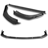 For 2020-2024 BMW 2-Series F44 Gran Coupe 3-PCS  Carbon Style Front Bumper Spoiler Lip