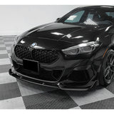For 2020-2024 BMW 2-Series F44 Gran Coupe 3-Pcs Carbon Fiber Front Bumper Spoiler Lip
