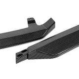 For 2021-2025 Lexus IS300 IS350 Base V-Style 3-PCS Carbon Look Front Bumper Lip