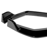 For 2021-2025 Lexus IS350 IS500 F-Sport V-Style 3-PCS Painted Black Front Bumper Lip
