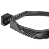 For 2021-2025 Lexus IS350 IS500 F-Sport V-Style 3-PCS Carbon Painted Front Bumper Lip