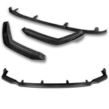 For 2021-2025 Lexus IS350 IS500 F-Sport V-Style 3-PCS  Carbon Fiber Front Bumper Lip