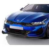 For 2021-2022 Kia K5 GT-Line STP-Style 3-PCS Carbon Painted Front Bumper Spoiler Lip