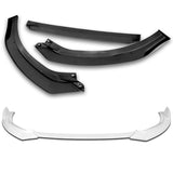 For 2021-2024 Kia K5 GT-Line STP-Style 3-PCS Painted White Front Bumper Spoiler Lip