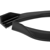 For 2021-2024 Kia K5 GT-Line STP-Style 3-PCS Matt Black Front Bumper Body Spoiler Lip