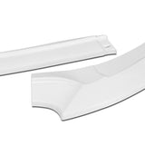 For 2017-2019 Corolla SE XSE GT-Style 3-PCS Painted White Front Bumper Spoiler Lip