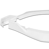 For 2017-2019 Corolla SE XSE GT-Style 3-PCS Painted White Front Bumper Spoiler Lip