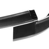 For 2005-2013 Corvette C6 ZR1-Style Base 3-PCS Carbon Painted Front Bumper Spoiler Lip