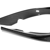 For 2005-2013 Corvette C6 ZR1-Style Base 3-PCS Carbon Painted Front Bumper Spoiler Lip