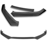 For 2011-2013 Hyundai Elantra Sedan Matte Black Front Bumper Spoiler Splitter Lip