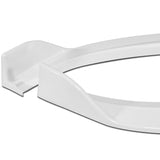 For 2013-17 Hyundai Elantra GT Hatchback 3-PCS Painted White Front Bumper Spoiler Lip