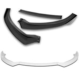 For 2013-17 Hyundai Elantra GT Hatchback 3-PCS Painted White Front Bumper Spoiler Lip