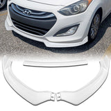 For 2013-17 Hyundai Elantra GT Hatchback 3-PCS Painted White Front Bumper Spoiler Lip