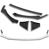 For 2022-2024 Subaru BRZ ST-Style 3-PCS Painted WHITE Front Bumper Spoiler Splitter Lip