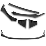 For 2022-2024 Subaru BRZ ST-Style 3-PCS Matt Black Front Bumper Spoiler Splitter Lip