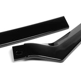 For 2020-2022 Subaru Impreza JDM CS-Style 3-PCS Painted Black Front Bumper Spoiler Lip