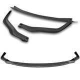 For 2015-2018 Lexus RC300 RC350 AG-Style 3-PCS Carbon Painted Front Bumper Spoiler Lip