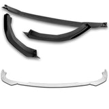 For 2022-2025 BMW 2-Series Coupe G42 M-Sport 3-PCS Painted White Front Bumper Lip